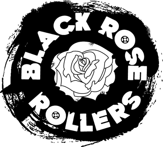 Black Rose Rollers logo